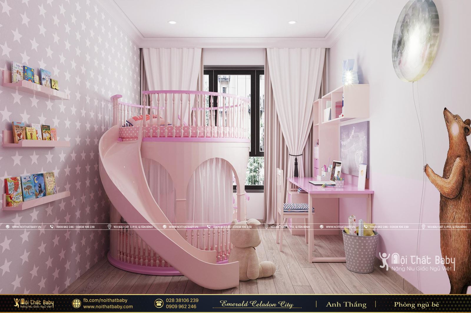 Tổng hợp các mẫu thiết kế nội thất Chung cư Emerald Celadon City